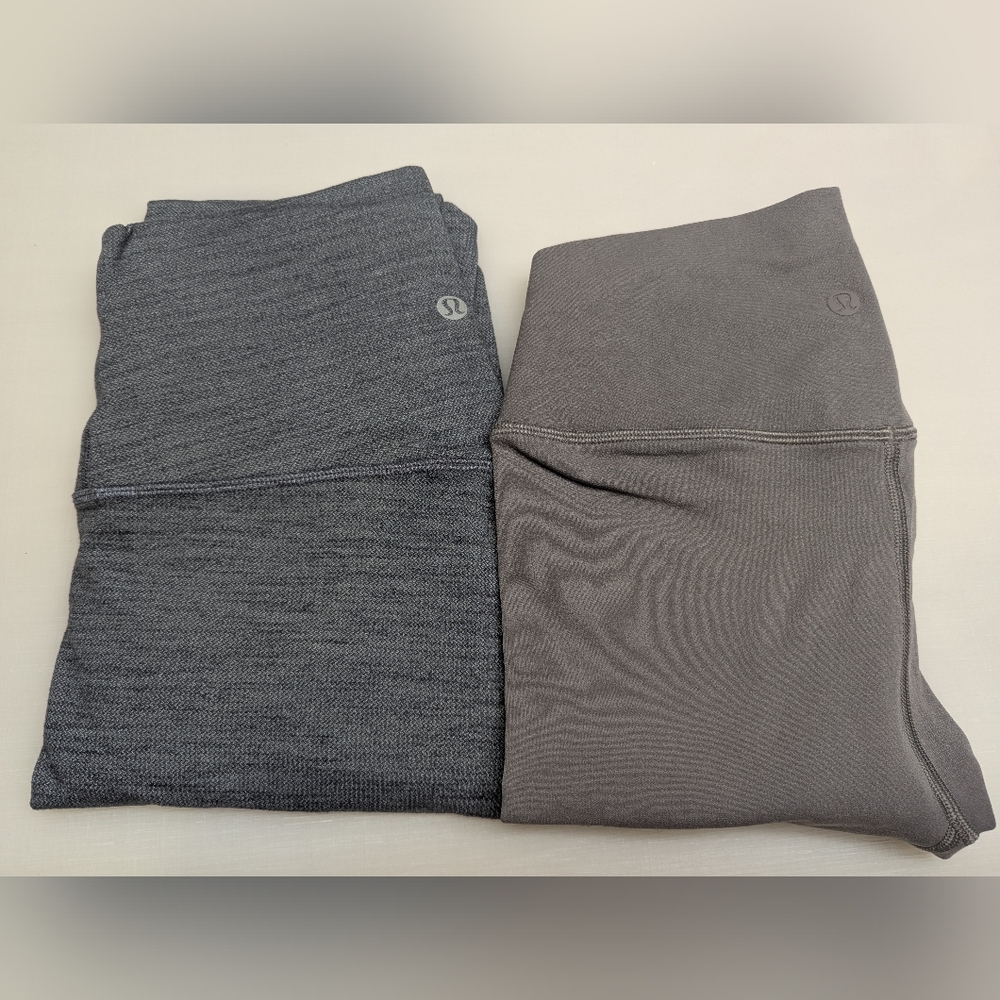 Lululemon Athletica Charcoal Leggings